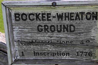 Bockee Wheaton Burying Ground on Sysoon