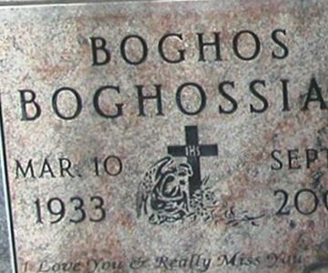 Boghos Boghossian on Sysoon