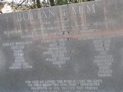 Bolian Cemetery on Sysoon