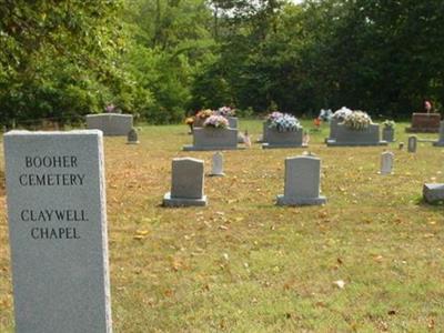 Booher Cemetery at Claywell Chapel on Sysoon