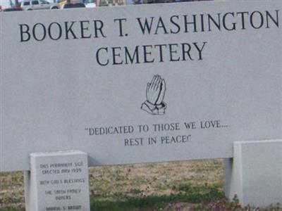 Booker T. Washington Cemetery on Sysoon