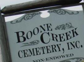 Boone Creek Cemetery on Sysoon