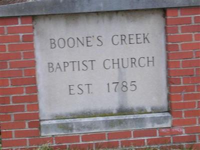 Boones Creek Cemetery on Sysoon