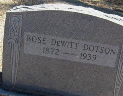 Bose Dewitt Dotson on Sysoon