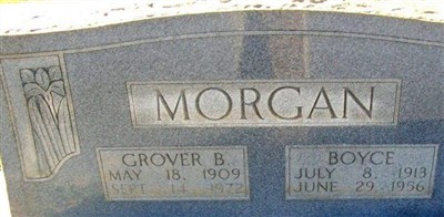 Boyce Stricklin Morgan on Sysoon