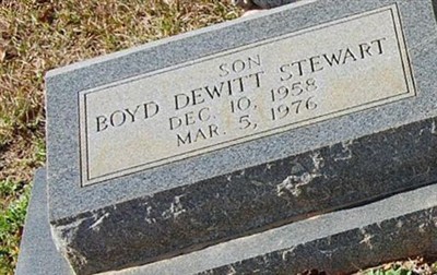 Boyd Dewitt Stewart on Sysoon