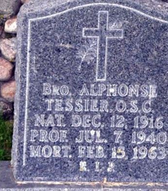 Br Alphonse Tessier on Sysoon