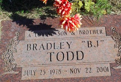 Bradley "BJ" Todd on Sysoon