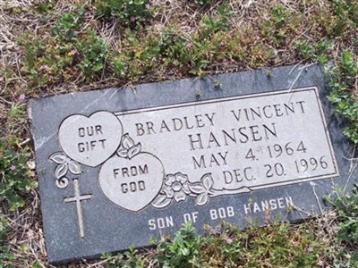 Bradley Vincent Hansen on Sysoon