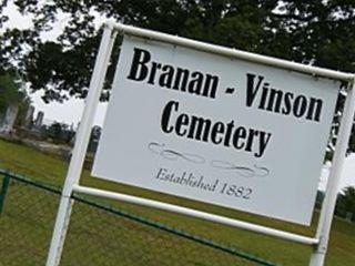 Branan-Vinson Cemetery on Sysoon