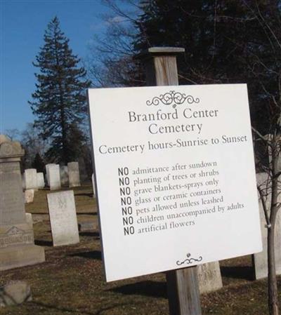 Branford Center Cemetery on Sysoon