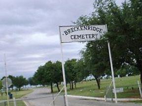 Breckenridge Cemetery on Sysoon