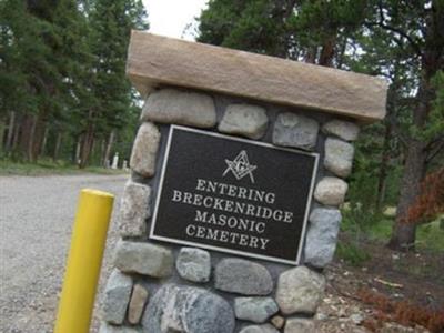 Breckenridge Masonic Cemetery on Sysoon