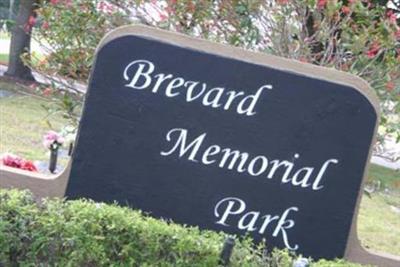 Brevard Memorial Park on Sysoon