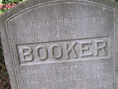Brice H Booker on Sysoon