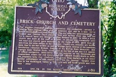 Brick Church Cemetery on Sysoon