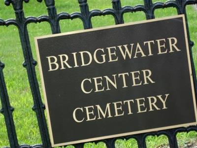Bridgewater Center Cemetery on Sysoon