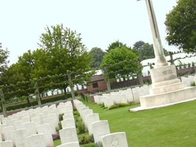 Ham British Cemetery, Muille-Villette on Sysoon