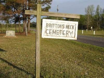 Brittons Neck Cemetery on Sysoon