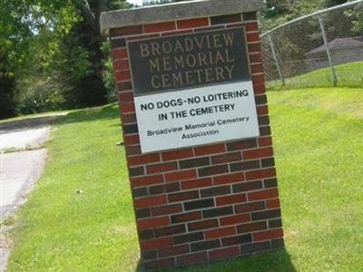 Broadview Memorial Cemetery on Sysoon