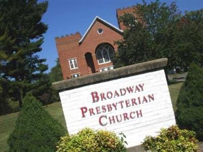 Broadway Presbyterian Church Cemetery on Sysoon