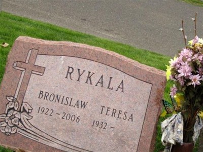 Bronislaw M "Bruno" Rykala on Sysoon