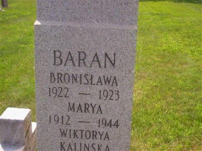 Bronislawa Baran on Sysoon