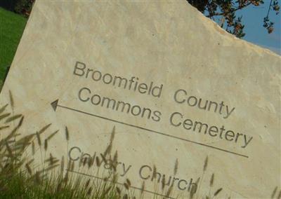Broomfield County Commons Cemetery on Sysoon