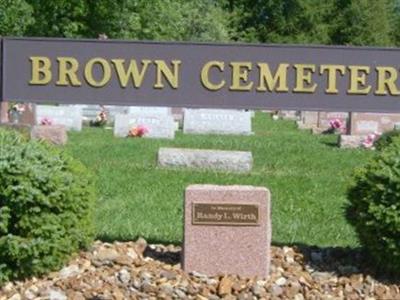Brown Cemetery on Sysoon