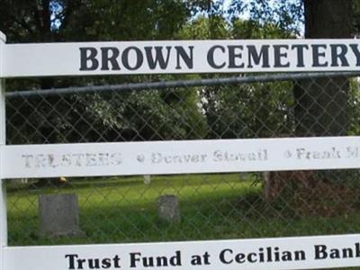 Brown Cemetery on Sysoon