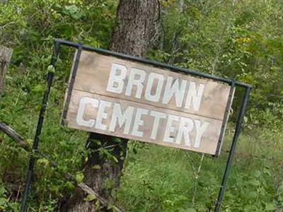 Brown Cemetery on Sysoon