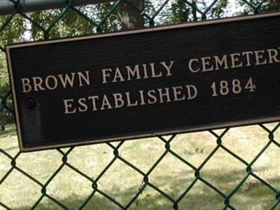 Brown Family Cemetery on Sysoon