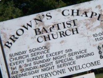 Browns Chapel Baptist Church Cemetery on Sysoon