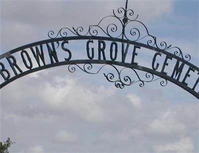 Browns Grove Cemetery on Sysoon