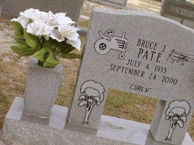 Bruce J. "Curly" Pate on Sysoon