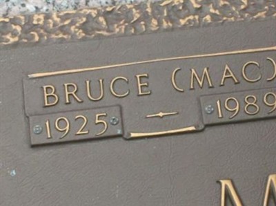 Bruce (Mac) McCart on Sysoon