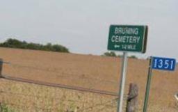 Bruning Cemetery on Sysoon