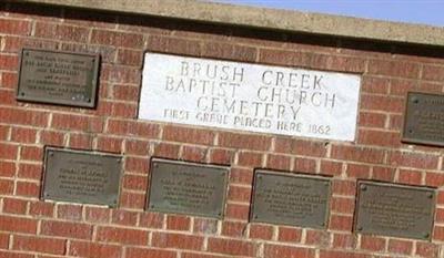 Brush Creek Baptist Church Cemetery on Sysoon