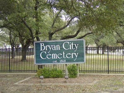 Bryan City Cemetery on Sysoon