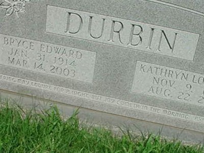 Bryce Edward Durbin on Sysoon