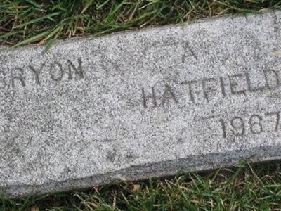 Bryon A Hatfield, Find a grave on Sysoon Bryon A Hatfield on Sysoon