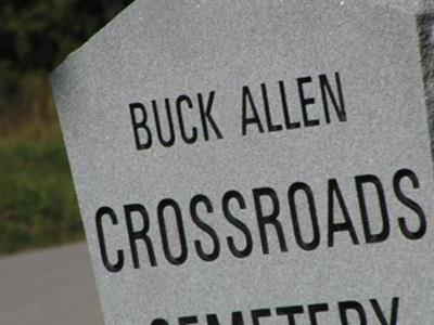 Buck Allen Crossroads Cemetery on Sysoon