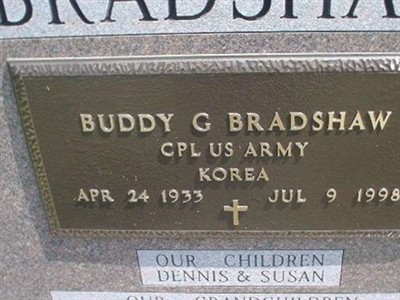 Buddy G. Bradshaw on Sysoon