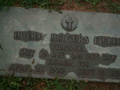 Buddy Rogers Fields on Sysoon