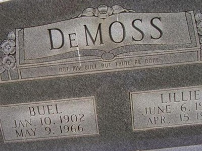 Buel DeMoss on Sysoon