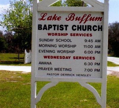 Lake Buffum Baptist Church Cemetery on Sysoon