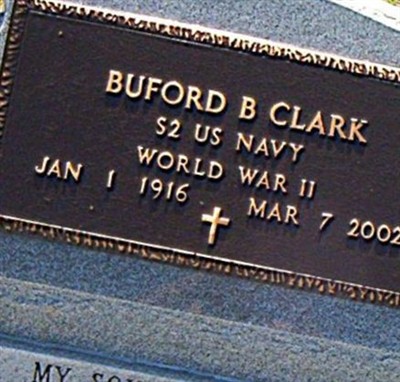 Buford Braxton "B.B." Clark on Sysoon