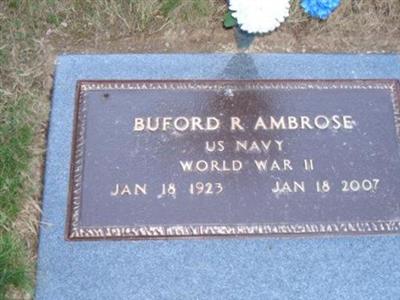 Buford R Ambrose on Sysoon