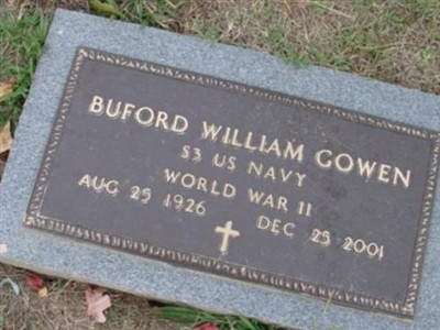 Buford William Gowen on Sysoon