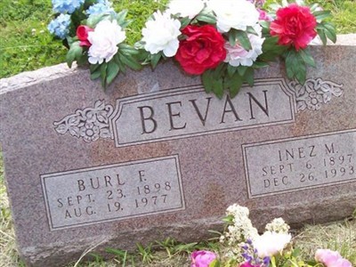 Burl Frankling Bevan on Sysoon